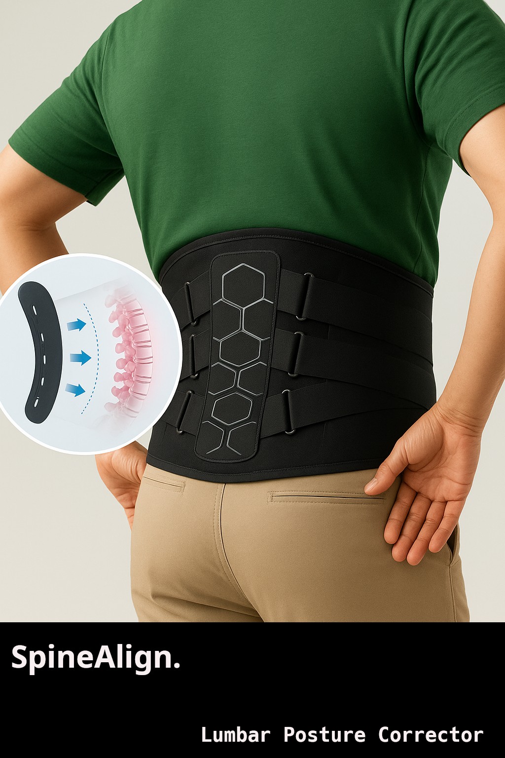 Lower Back - Lumbar support brace