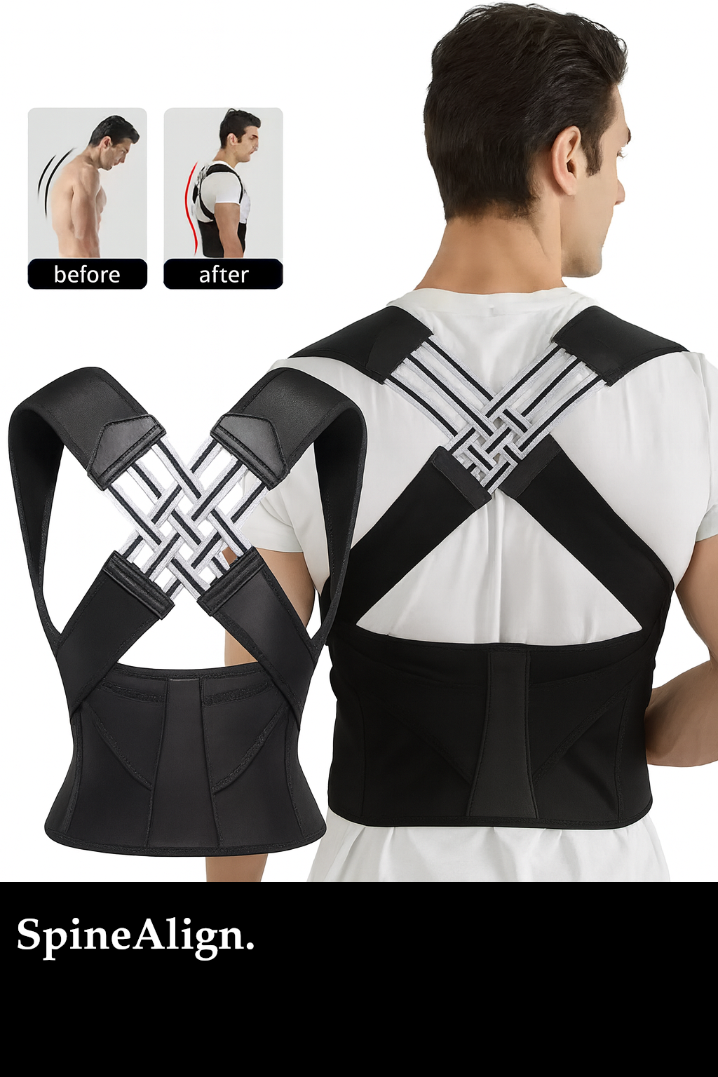 SpineAlign. Natural Posture Corrector